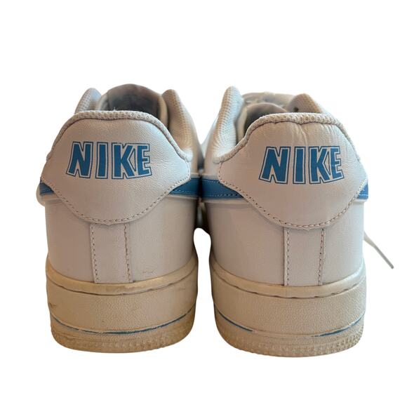 Nike Air Force 1 Low 07 Shoes Sneakers 315122-111 White Blue Mens Size 10.5 main image 11